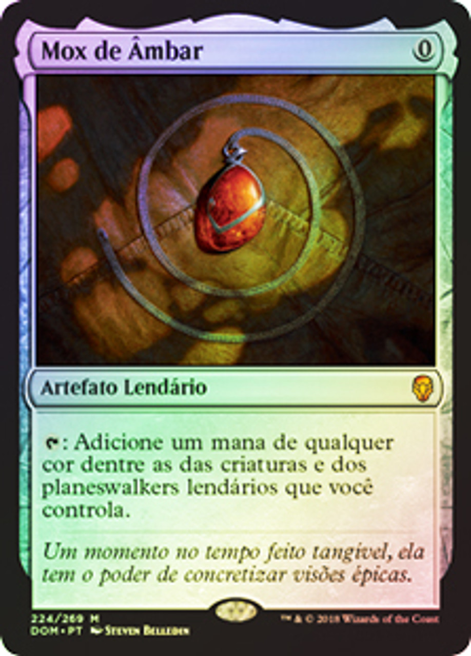 Mox Amber | Dominaria - Portuguese | Star City Games