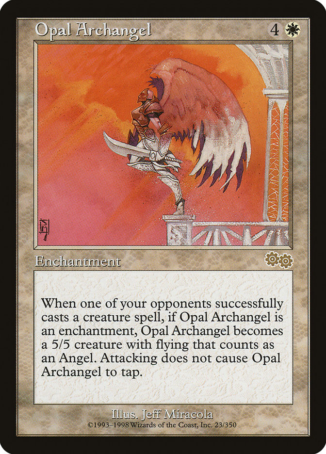 Opal Archangel | Urza's Saga | Star City Games