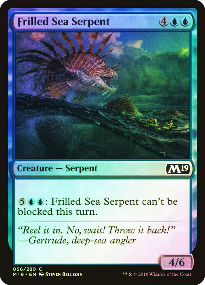 Frilled Sea Serpent | Core Set 2019 | Star City Games