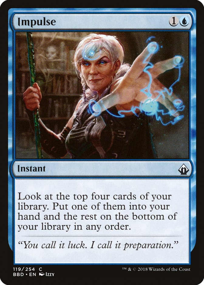 MTG 衝動/Impulse PROMO FOIL Impulse | Battlebond | Star City Games