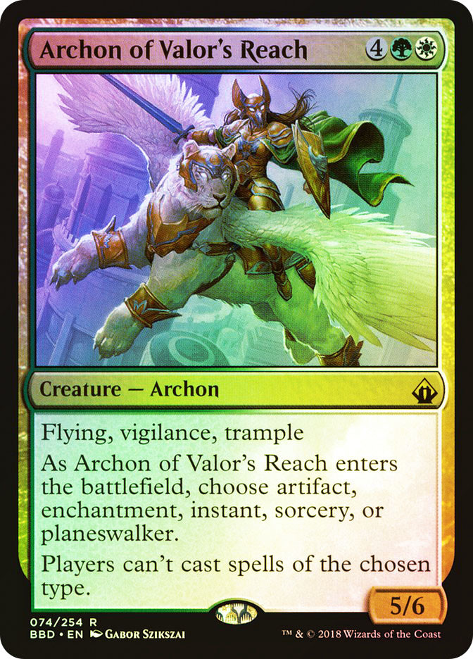 Archon of Valor's Reach | Battlebond | Star City Games