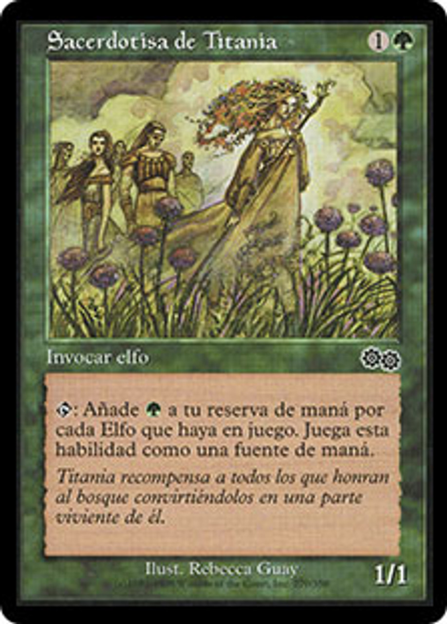 Foil ティタニアの僧侶 / Priest of Titania ティタニアの僧侶/Priest of Titania》[C14] 緑C | 日本最大級
