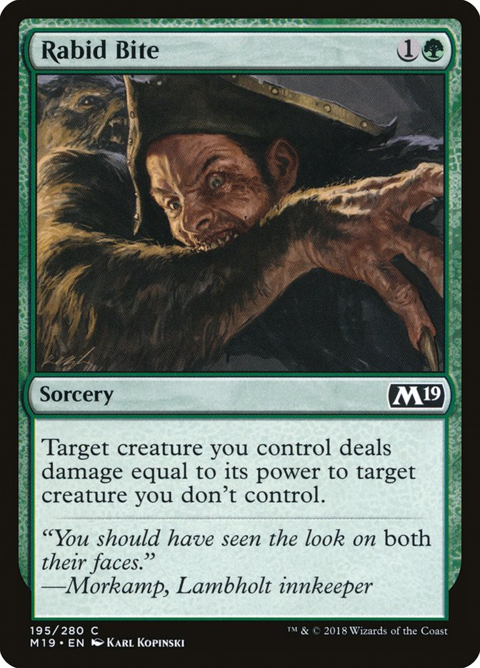 Rabid Bite | Core Set 2019 | Star City Games