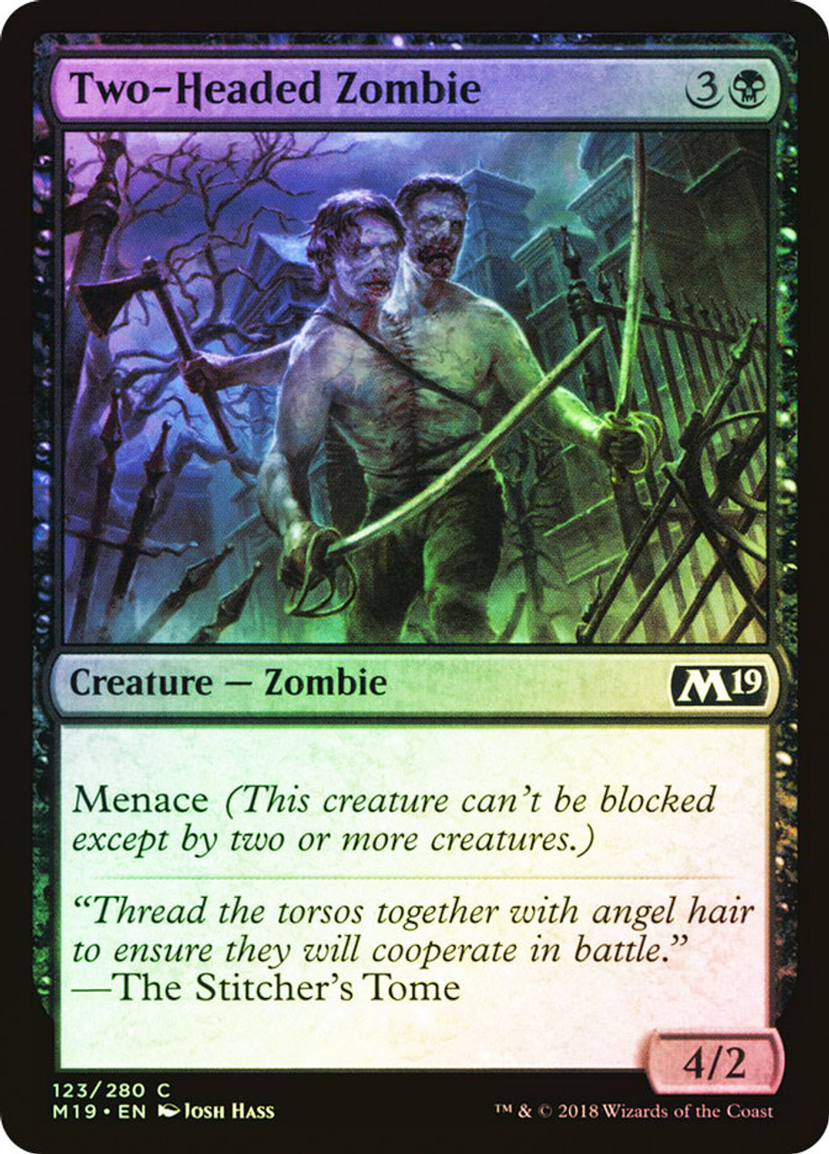 Two-Headed Zombie | Core Set 2019 | Star City Games