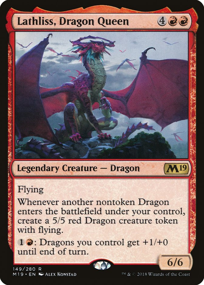 Lathliss, Dragon Queen | Core Set 2019 | Star City Games