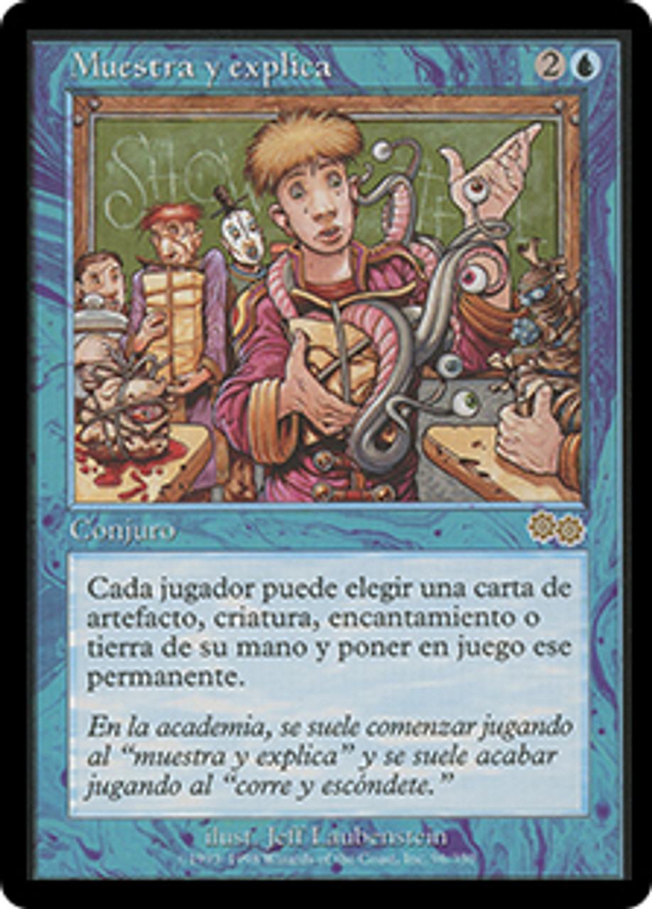 実物提示教育 Show and Tell 2枚セット USG サーガ MTG Show and Tell | Urza's Saga (USG) #96 | English | K-MTG