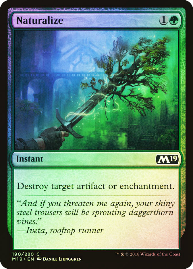 Naturalize | Core Set 2019 | Star City Games