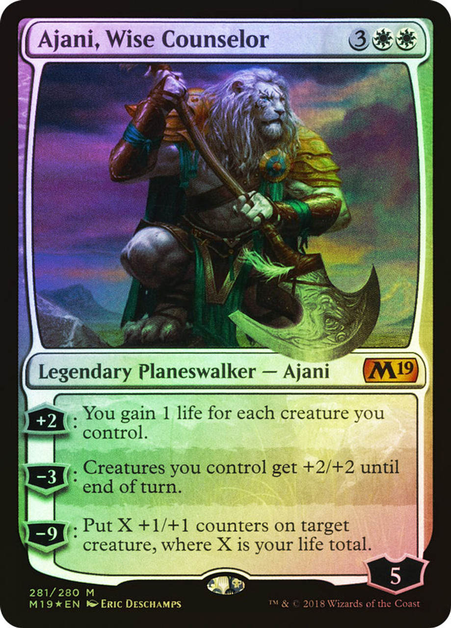 Ajani, Wise Counselor | Core Set 2019 | Star City Games