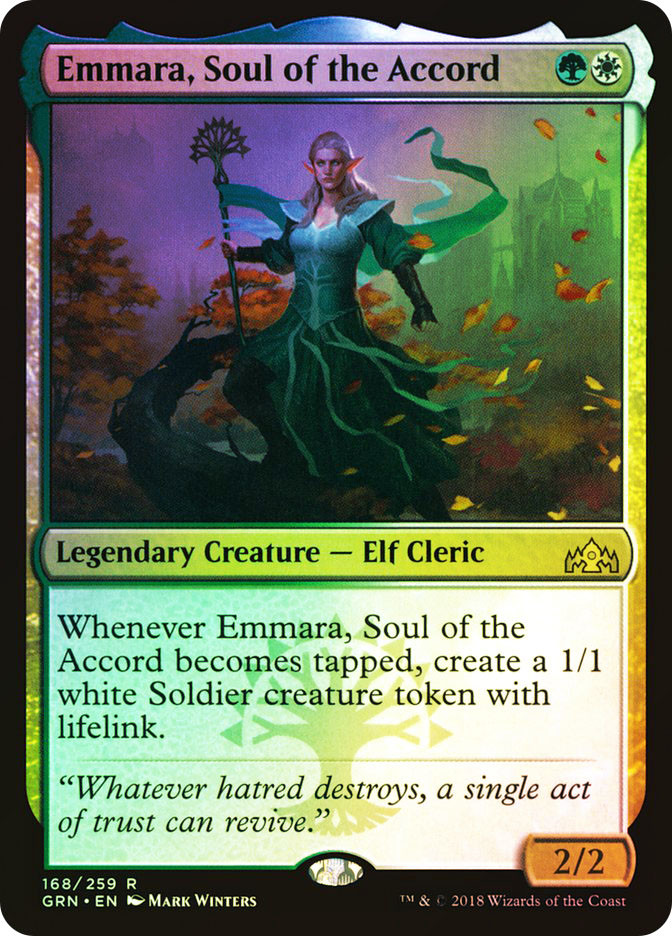 mtg emmara commander deck Emmara Soul of the Accord Etched Foil MTG Magic Card NM Starter Commander SCD