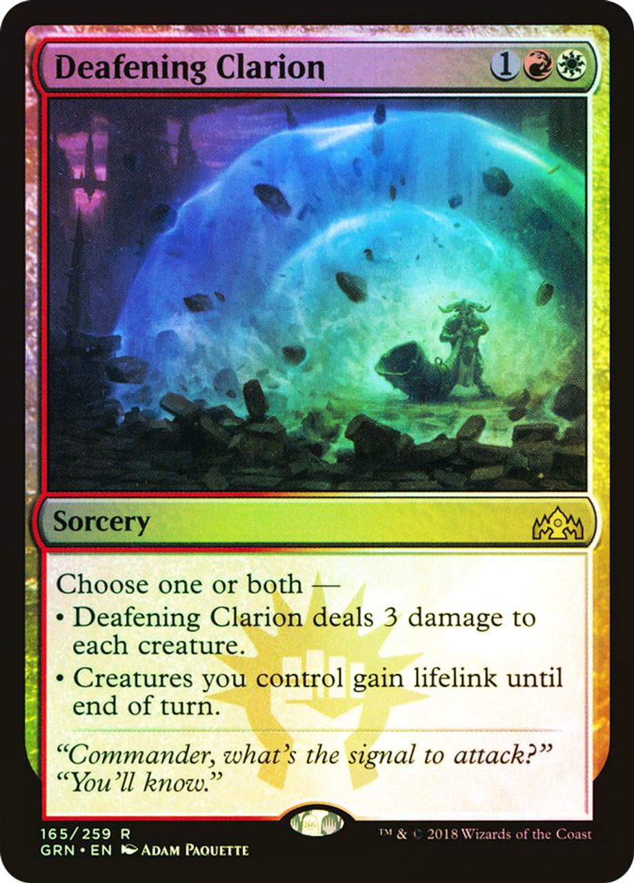 Deafening Clarion | Guilds of Ravnica | Star City Games