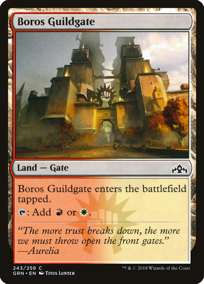 mtg guilds of ravnica boros cards Boros Guildgate