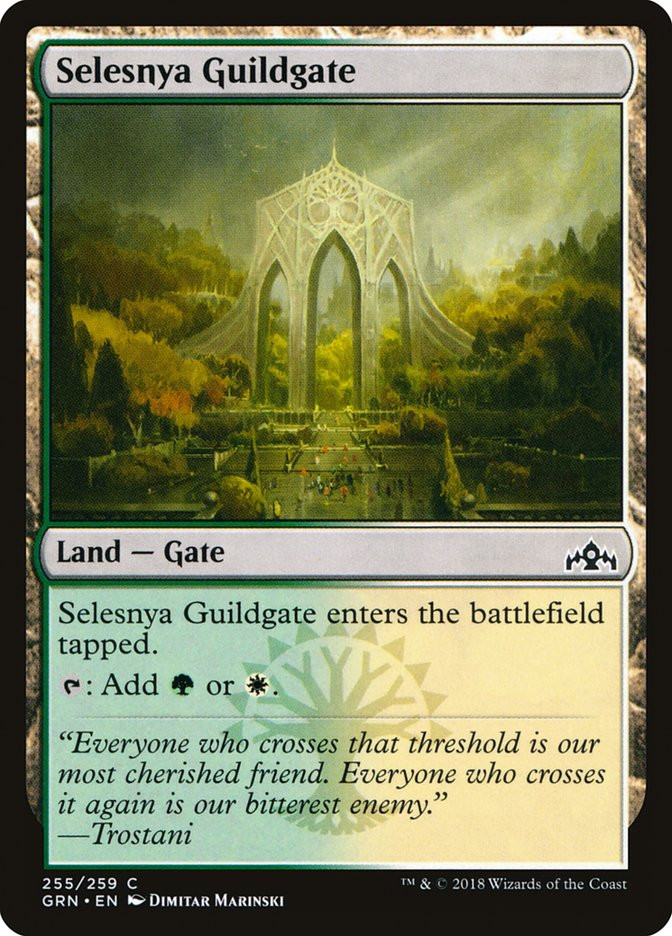 mtg guilds of ravnica selesnya cards Guild Kit (GRN)  Twenty Sided Target creature gets +2/+2 and gains trample until end of turn Alcove Guilds of Ravnica Selesnya