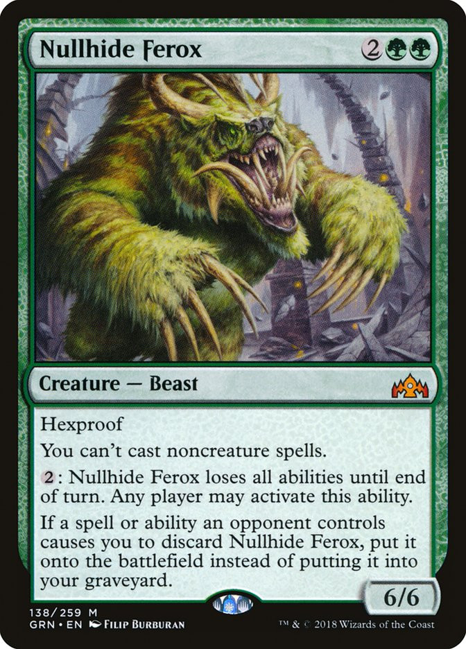 Nullhide Ferox | Guilds of Ravnica | Star City Games