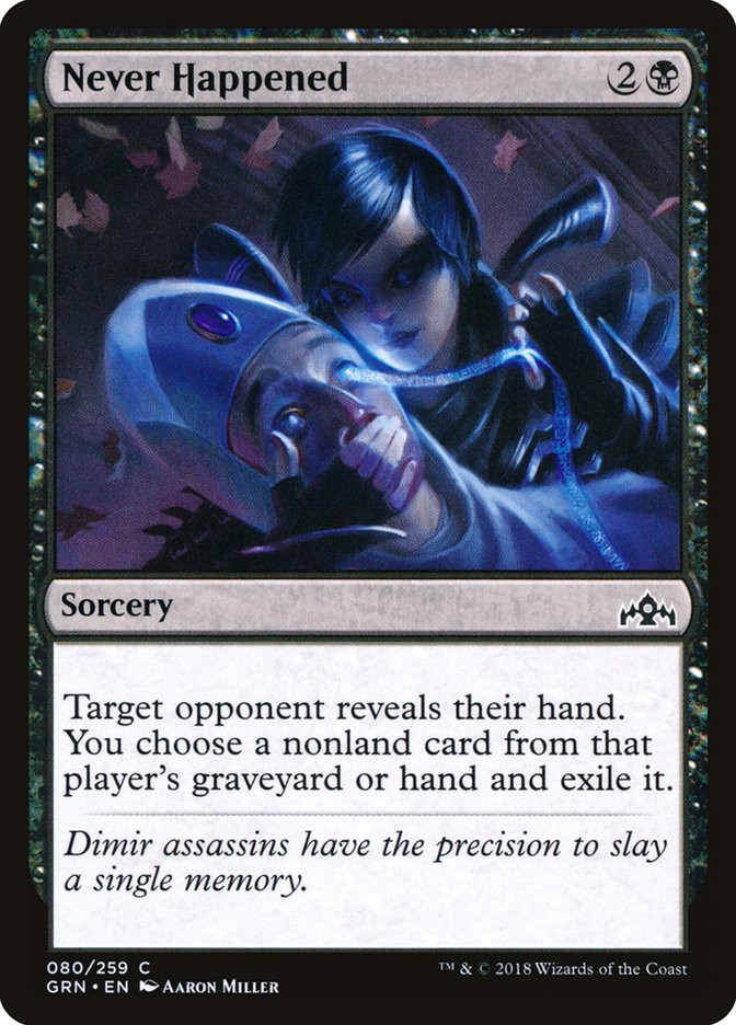Never Happened | Guilds of Ravnica | Star City Games