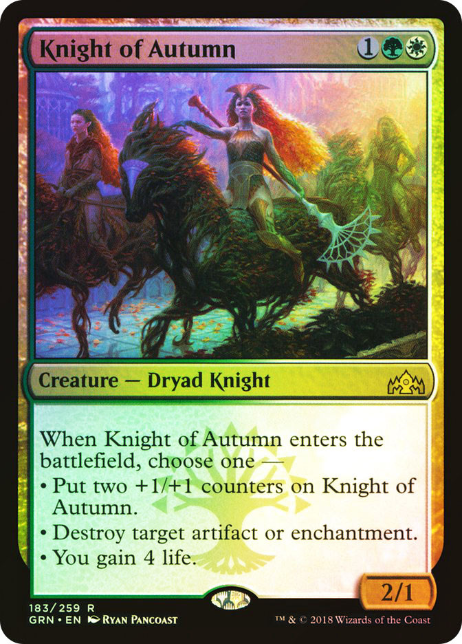 Knight of Autumn | Guilds of Ravnica | Star City Games