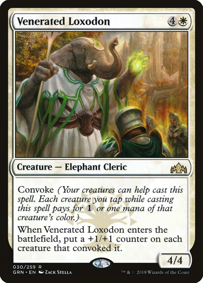 mtg loxodon cards Gatekeeper [SGL-MTG-PRM-SECRET_SLD_2358-ENF] Convoke (Your creatures can help cast this spell Venerated Loxodon