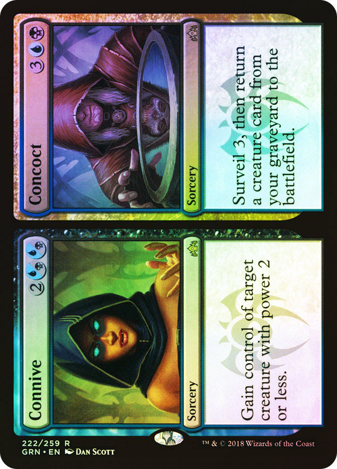 connive cards mtg Connive: The Remodeling of Explore Mint / near mint condition trading card NM Connive/Concoct, MTG, Ravnica Remastered,