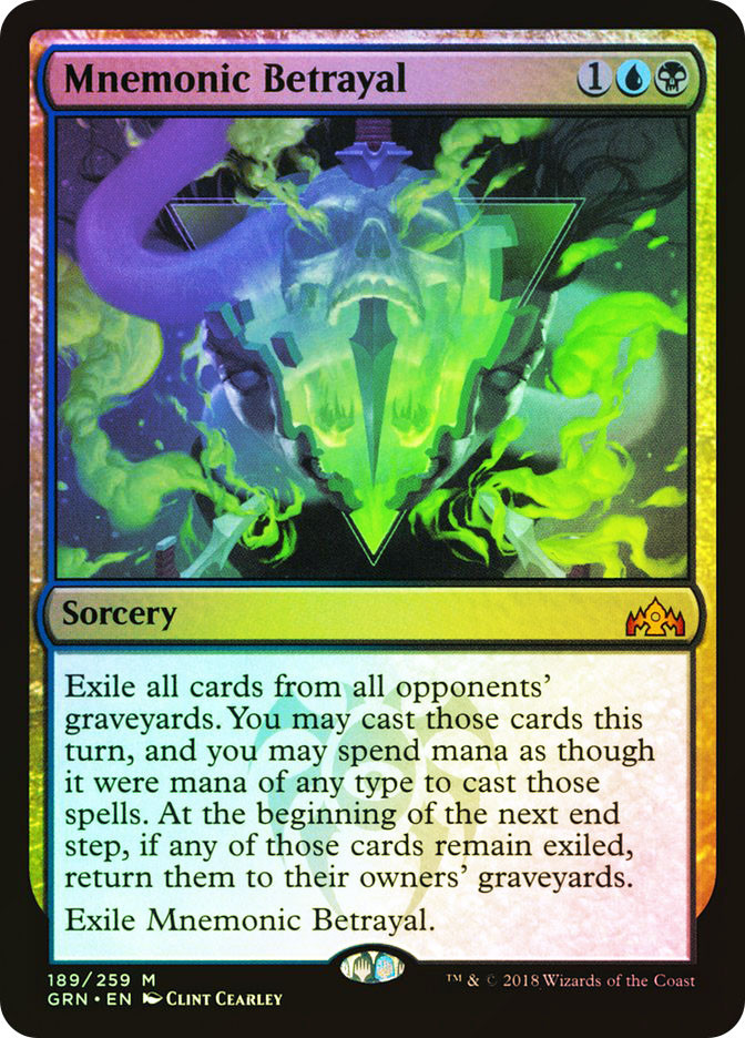 Mnemonic Betrayal | Guilds of Ravnica | Star City Games