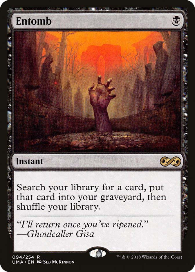 MTG 納墓　Entomb Foil マスターピース MTG 納墓 Entomb Foil マスターピース - メルカリ
