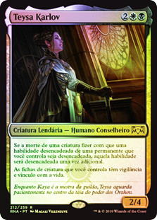 Teysa Karlov | Ravnica Allegiance - Portuguese | Star City Games