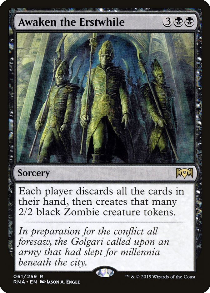 Awaken the Erstwhile | Ravnica Allegiance | Star City Games