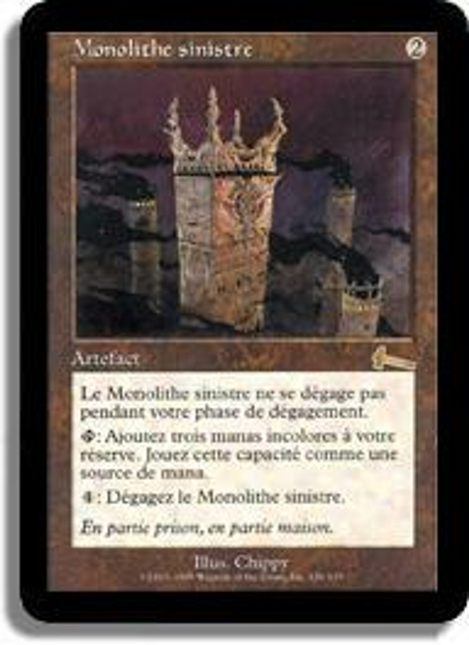 Grim Monolith | Urza's Legacy - French | Star City Games