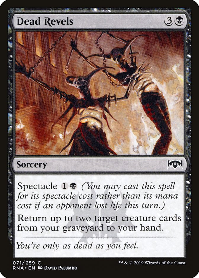 Dead Revels | Ravnica Allegiance | Star City Games