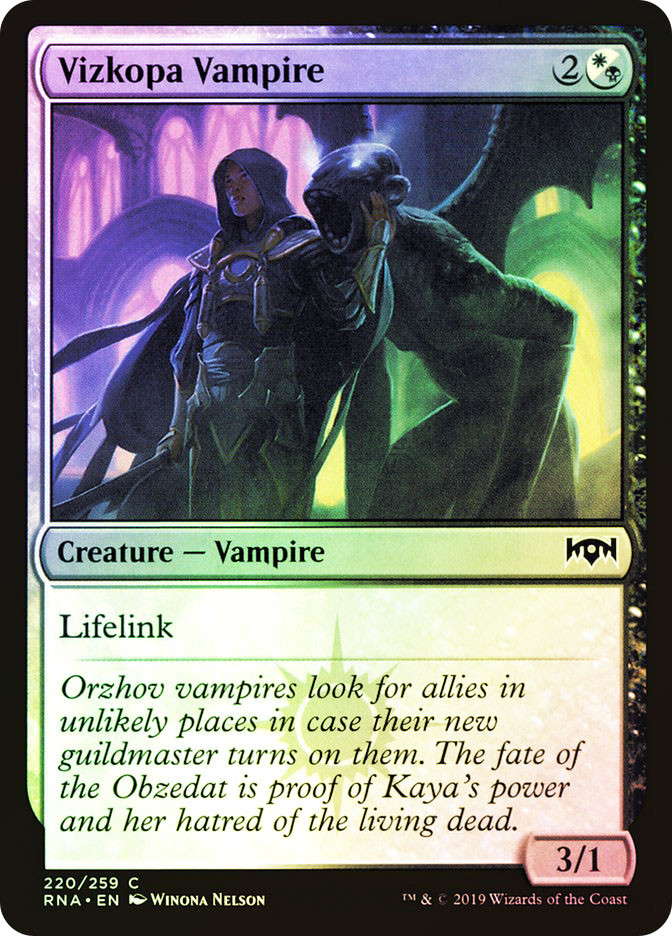 Vizkopa Vampire | Ravnica Allegiance | Star City Games