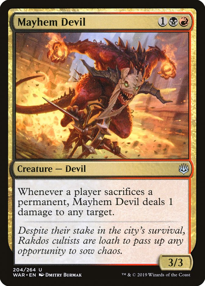 Mayhem Devil | War of the Spark | Star City Games