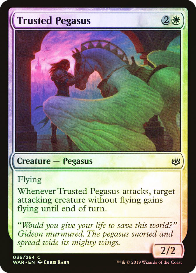 Trusted Pegasus | War of the Spark | Star City Games Trusted Pegasus | War of the Spark | Star City Games