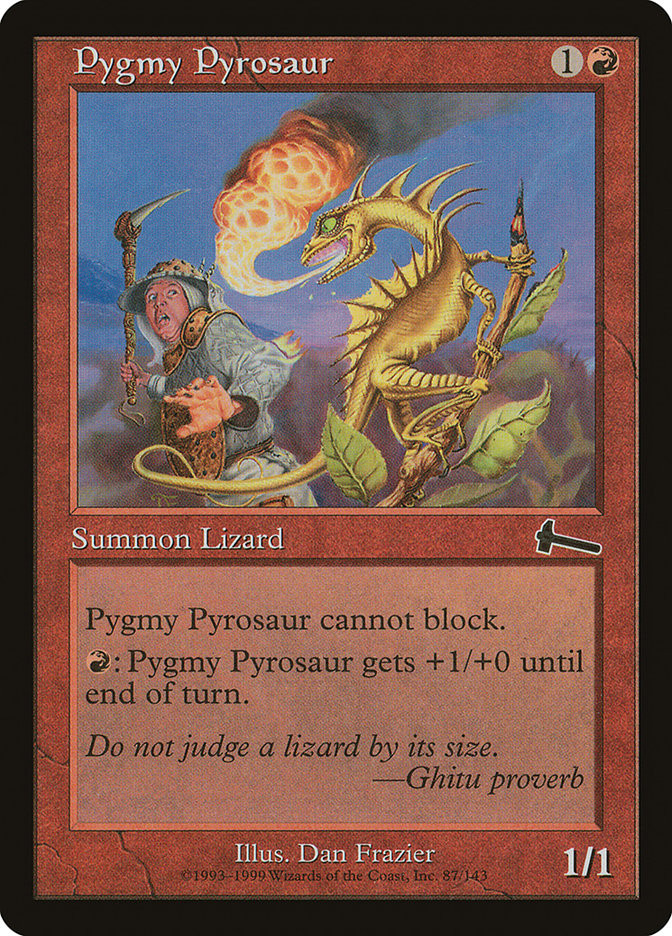 Pygmy Pyrosaur | Urza's Legacy | Star City Games