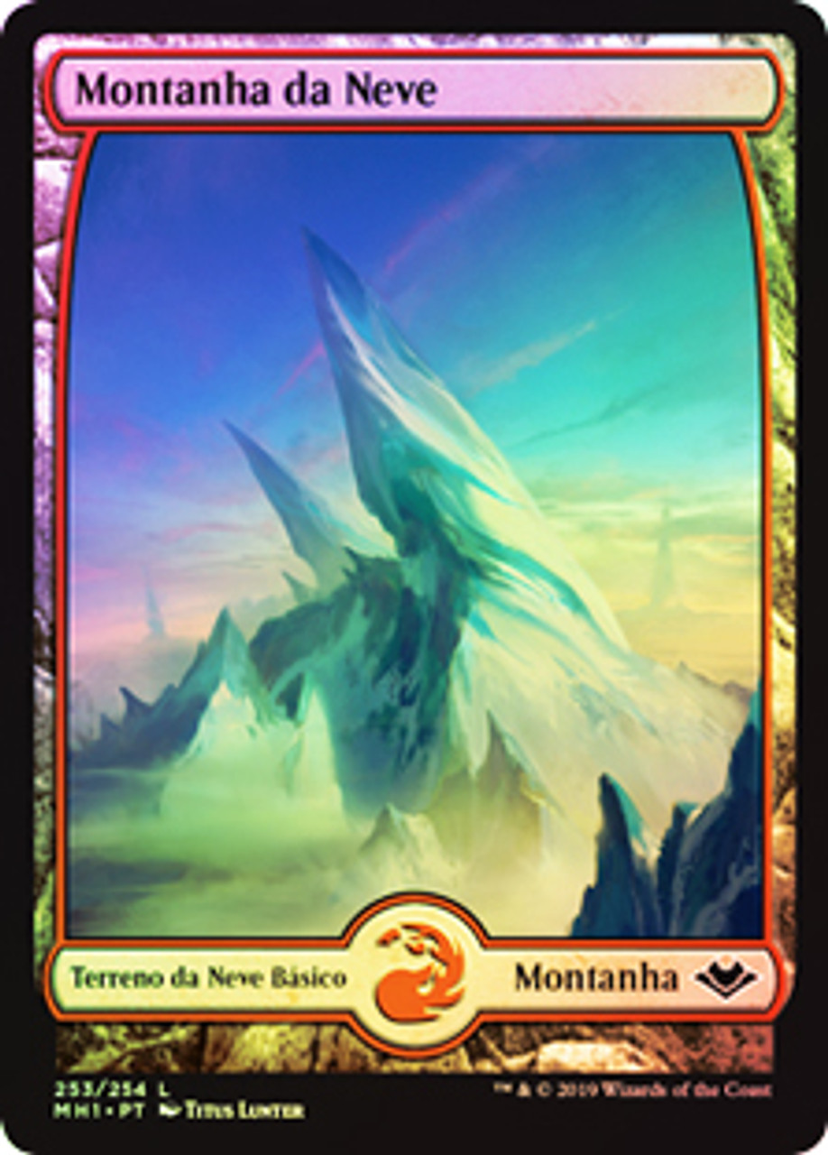 MTG Snow-Covered Mountain フォイル PSA10 Snow-Covered Mountain (#253) (Full Art) | Modern Horizons