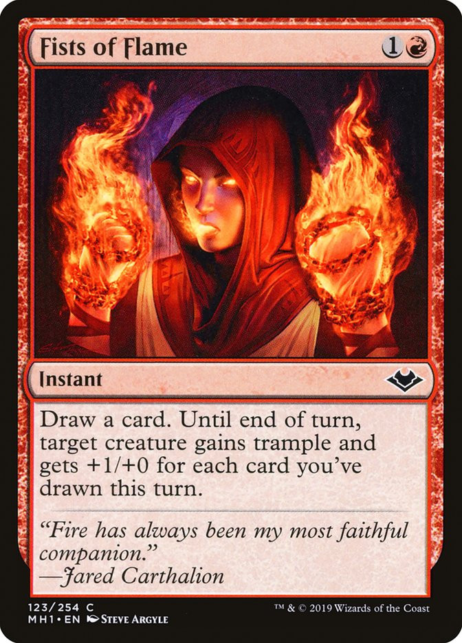Fists of Flame | Modern Horizons | Star City Games