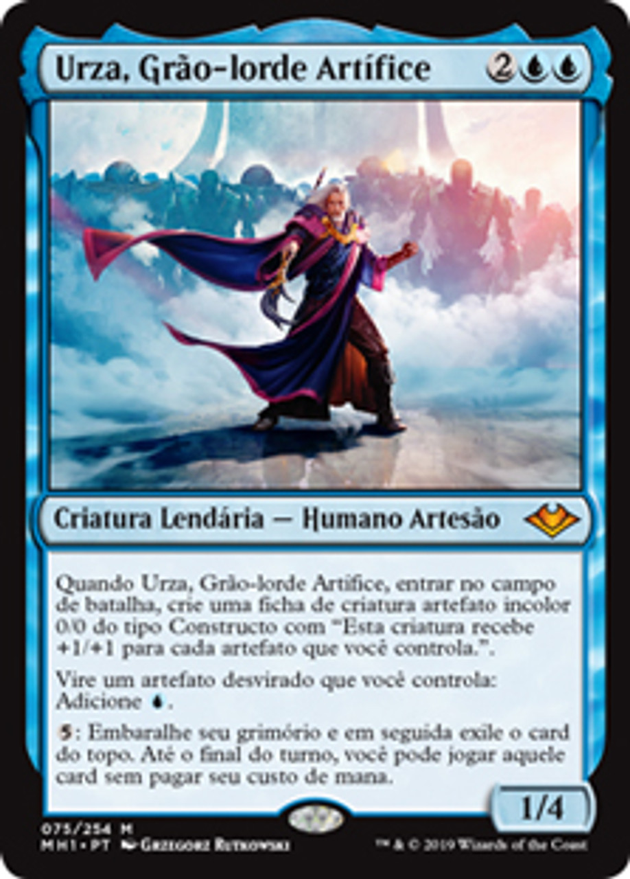 Urza, Lord High Artificer, Modern Horizons - Portuguese