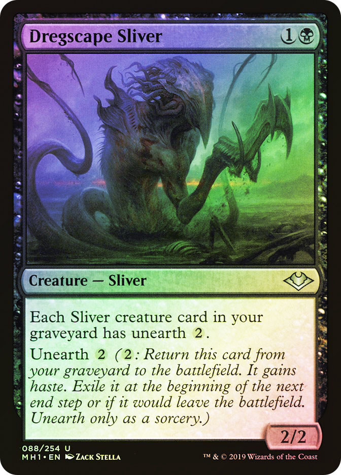 best sliver cards mtg Commander Deck EDH Deck Hivelord 100 Magic Custom Slivers Sliver Kindred 5 Color Return this card from your graveyard to the battlefield What is everyone's favourite sliver
