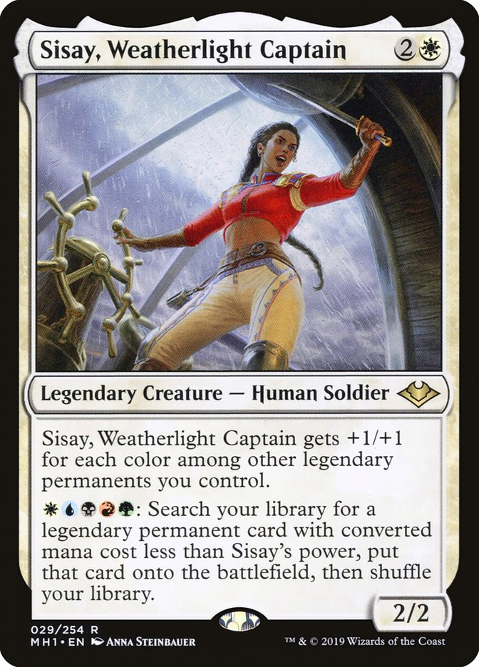 Sisay, Weatherlight Captain | Modern Horizons | Star City Games