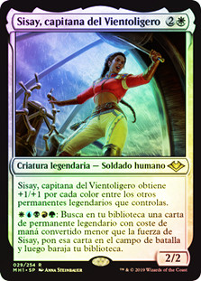 Sisay, Weatherlight Captain | Modern Horizons - Spanish | Star