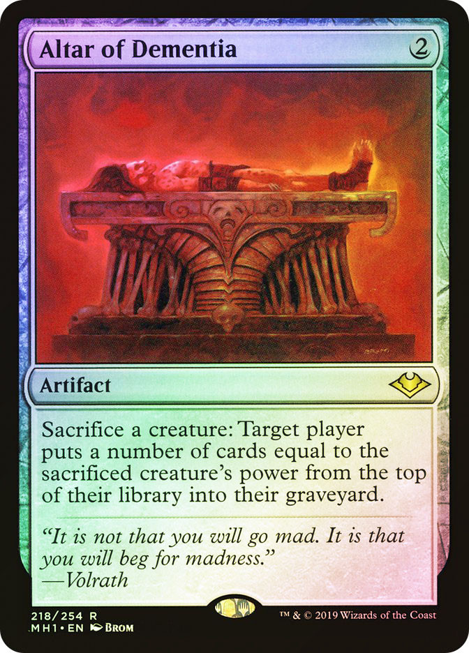 Altar of Dementia | Modern Horizons | Star City Games