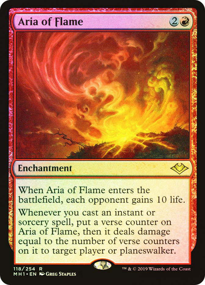 Aria of Flame | Modern Horizons | Star City Games