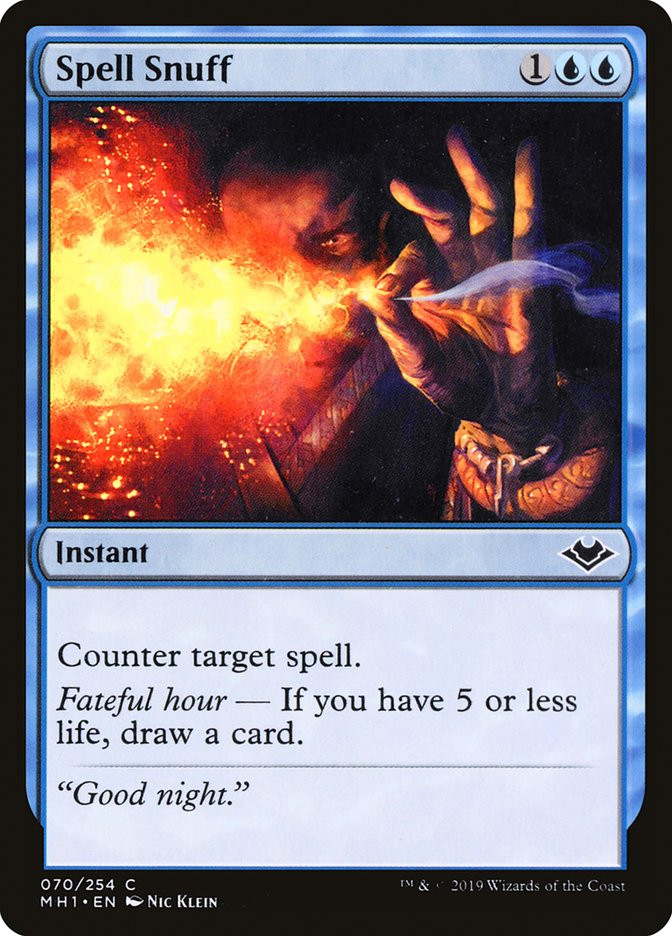Spell Snuff | Modern Horizons | Star City Games