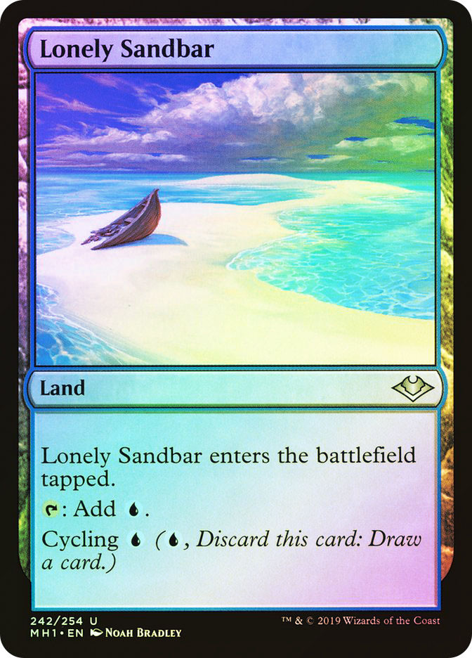 孤立した砂州/Lonely Sandbar Foil 英語 4枚 MTG Lonely Sandbar | Modern Horizons | Star City Games