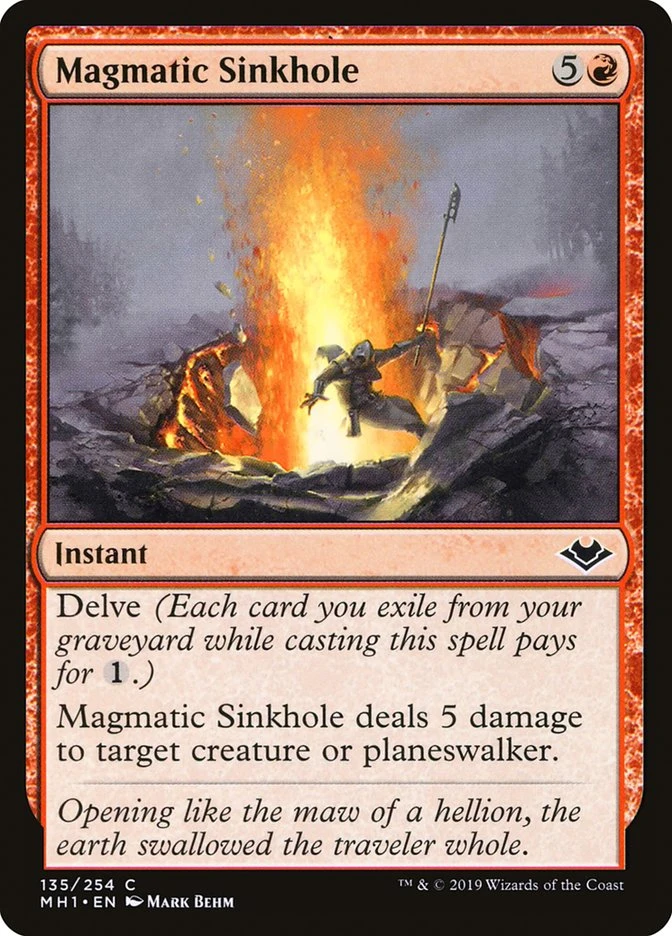Magmatic Sinkhole | Modern Horizons | Star City Games