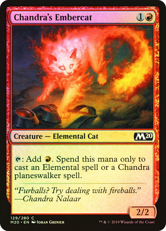 Chandra's Embercat | Core Set 2020 | Star City Games