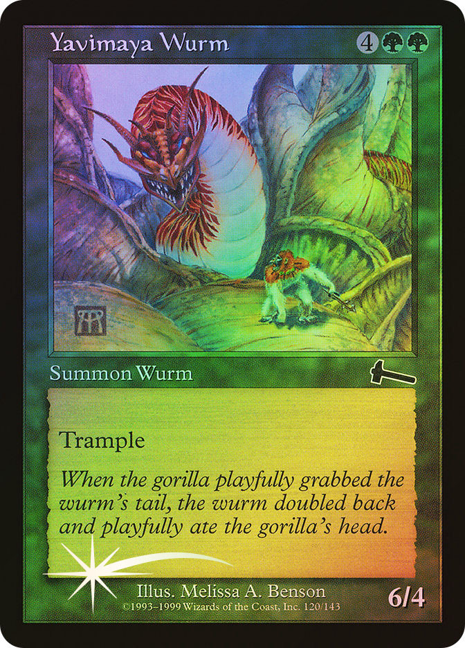 Yavimaya Wurm | Urza's Legacy | Star City Games