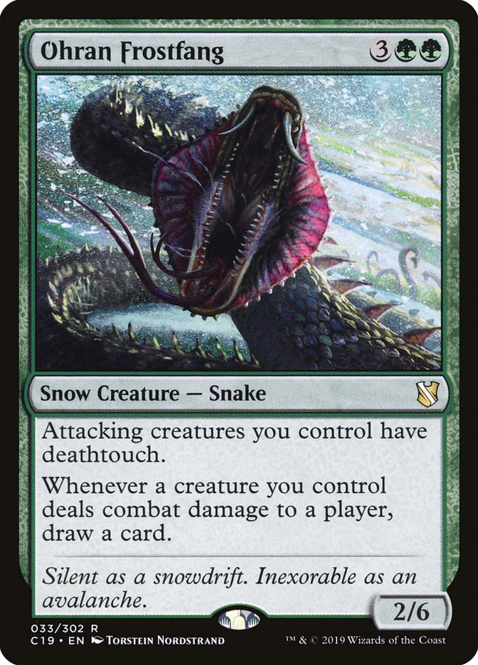 遊戯王OCG 氷霊 クジラ Ohran Frostfang | Commander 2019 | Star City Games