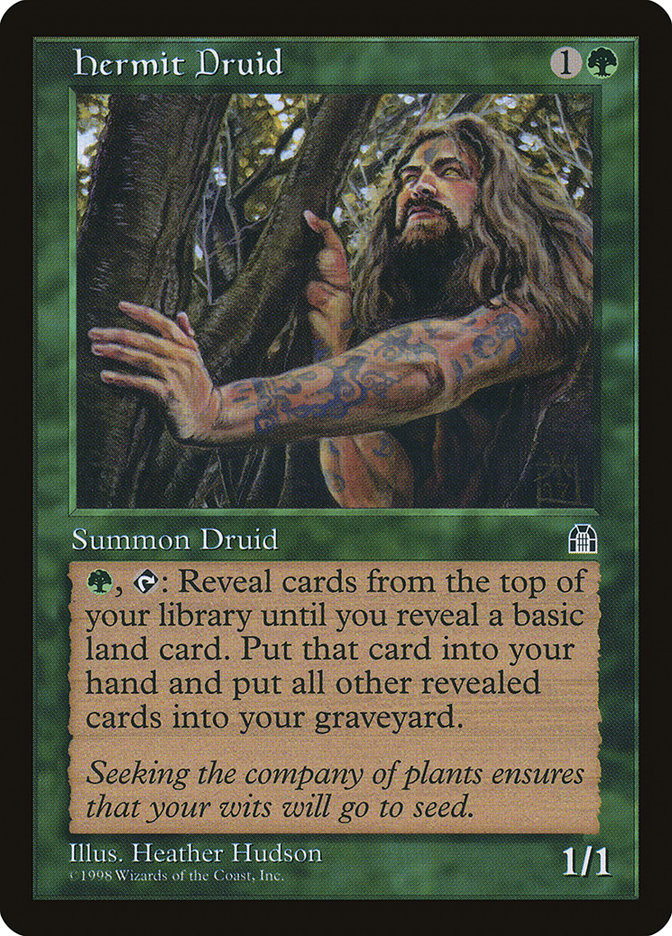 MTG DCI 隠遁ドルイド Hermit Druid G04 FOIL 1枚 Hermit Druid | Stronghold | Star City Games