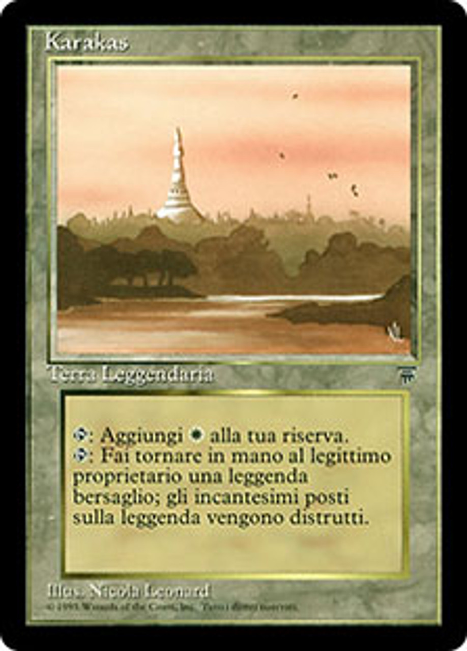 MTG カラカス Karakas イタリア語 1枚 nonfoil - マジック：ザ 