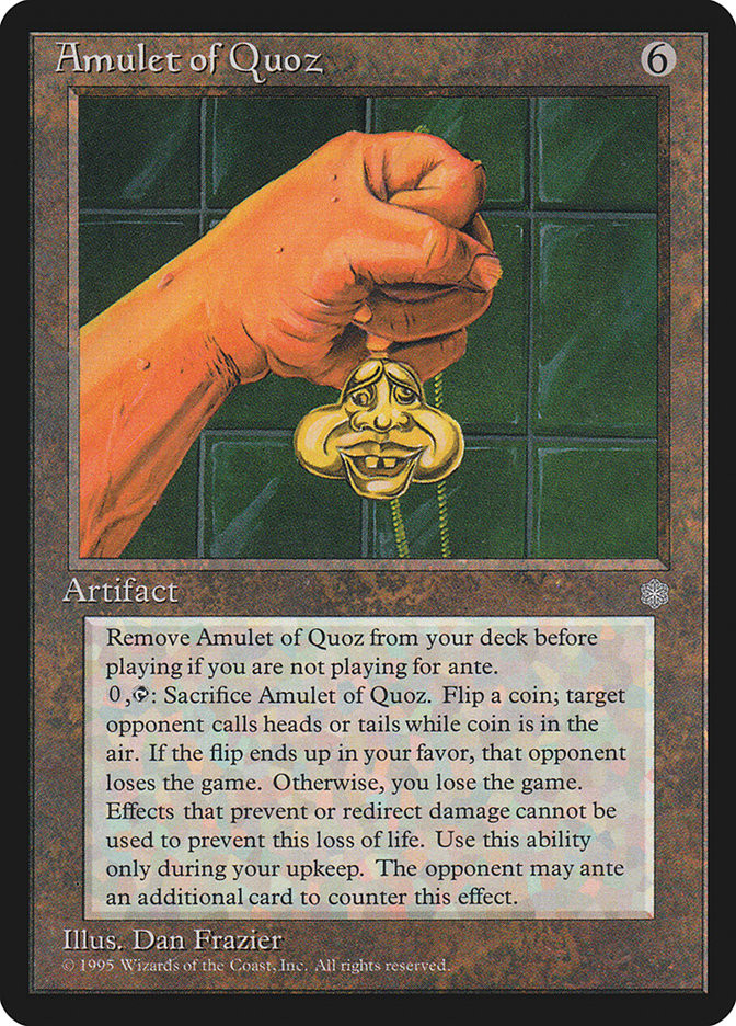 Amulet of Quoz | Ice Age | Star City Games