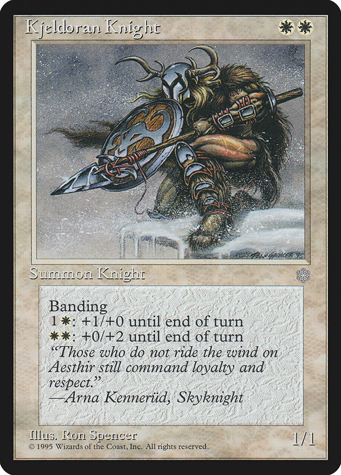 Kjeldoran Knight | Ice Age | Star City Games