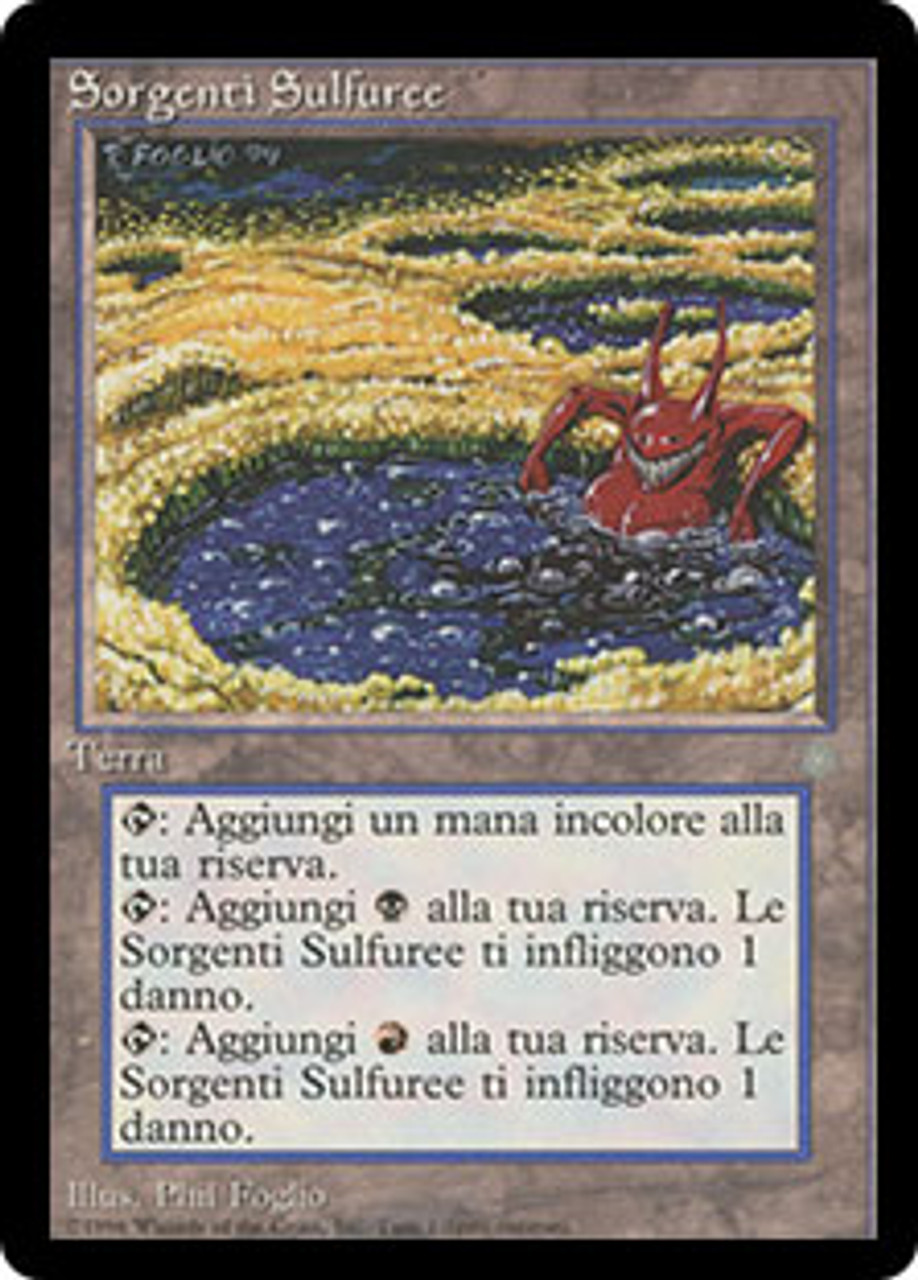 MTG 硫黄泉 Sulfurous Springs ICE 英語版 2枚 MTG 硫黄泉 Sulfurous Springs ICE 英語版 2枚 MTG 硫黄泉